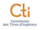 Logo CTI (Commission des Titres d'Ingénieur)